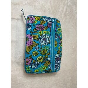 Bantam Travelware Suitcase Blue Vintage Floral Flower Power Tapestry Bag